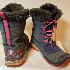 JambuKids for Hanna - Navy Snowboots - Size 13